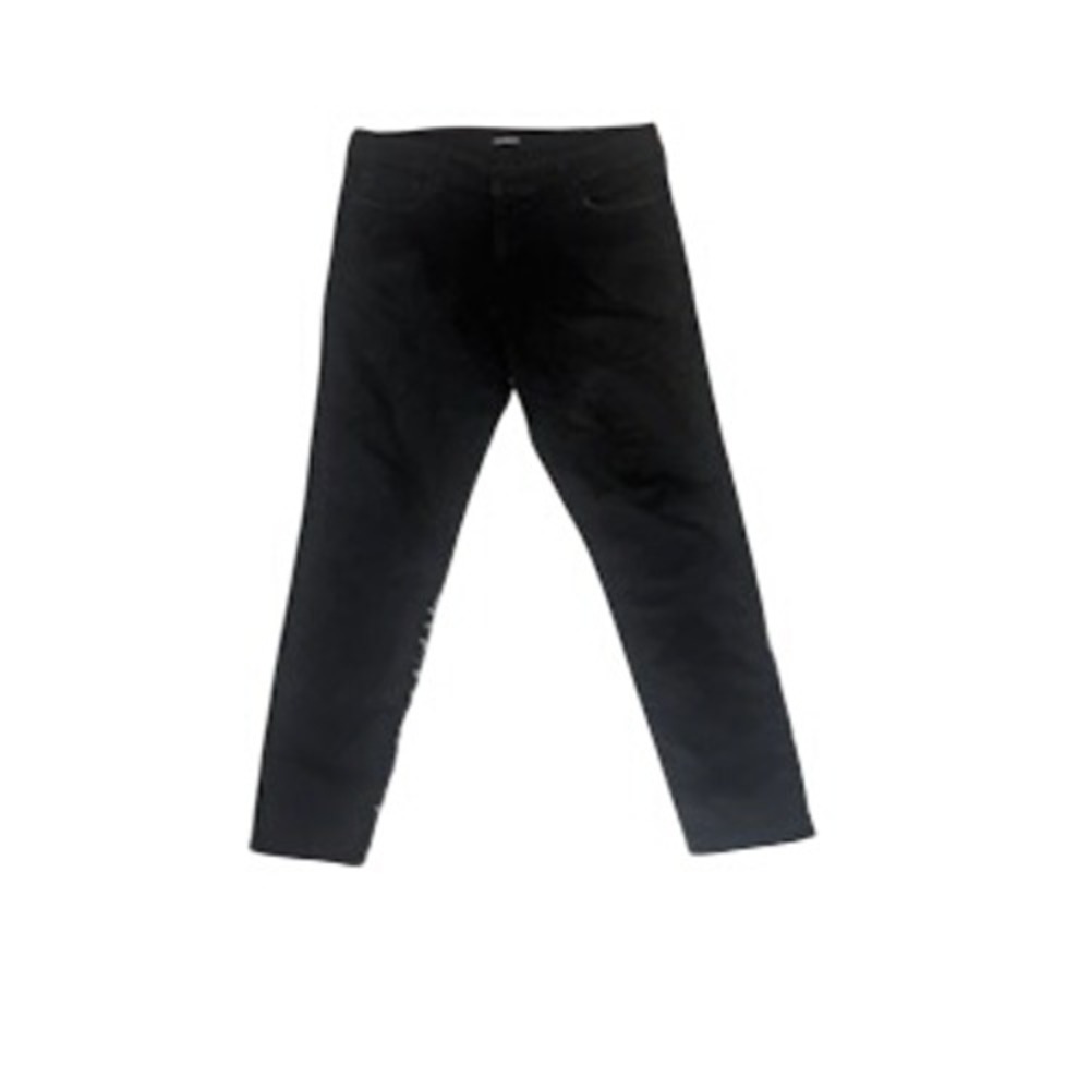 Express Mens Athletic Slim Hyper Stretch Black Jeans 36x32 Denim Pants